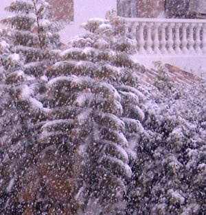 nieve en H.O.